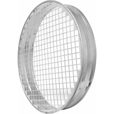 Europlast gala nosegs gaisa vadiem ar sietu, metāla, Ø180mm, bez gumijas