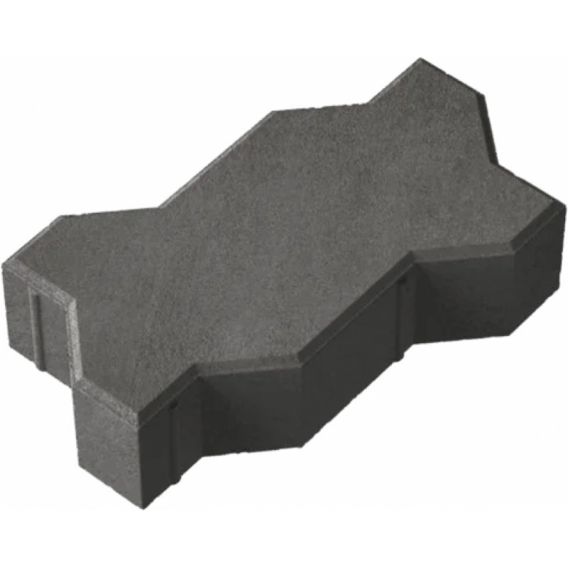 Stoneroc Uni 60 bruģis, 225x112.5x60mm, melns, 10.3m2 (palete)