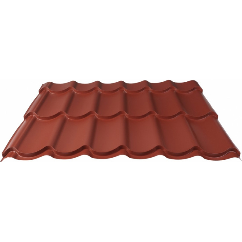 Toode Dakstiņprofils PURAL BT MATT metāla jumta segums, Z350, 0.50mm, RR29/Sarkans