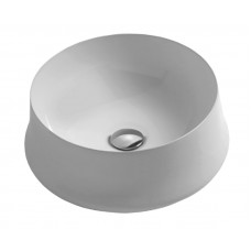 Simas Sharp izlietne d42cm, apaļa, uz virsmas, balta - gab.