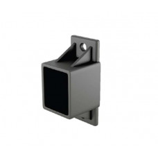 Horizontālā profila PVC turētājs 20x40 mm, pēleks / gab