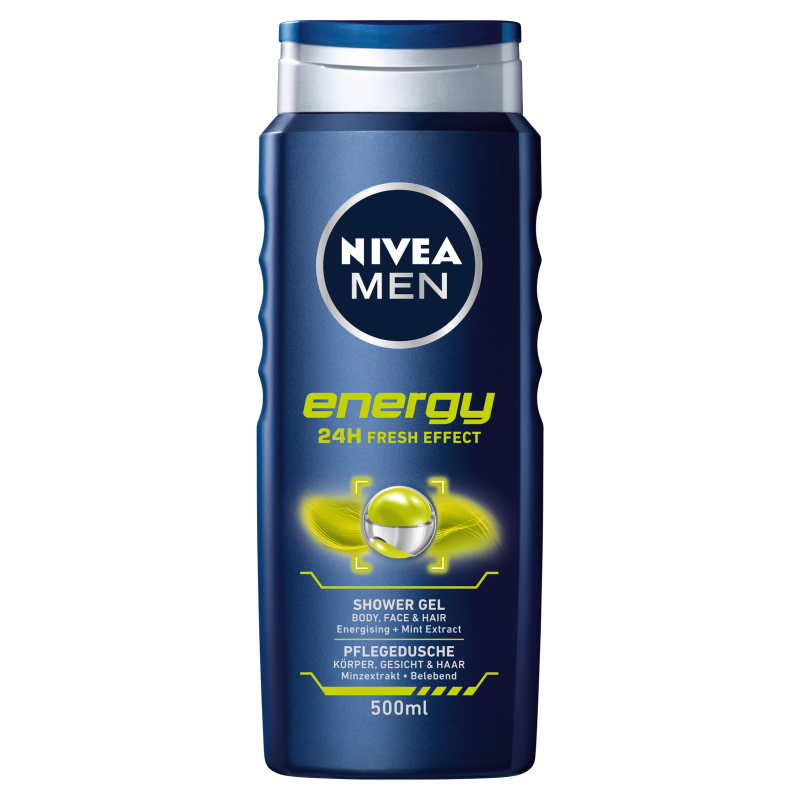 Nivea Dušas želeja Nivea Energy vīr.500ml