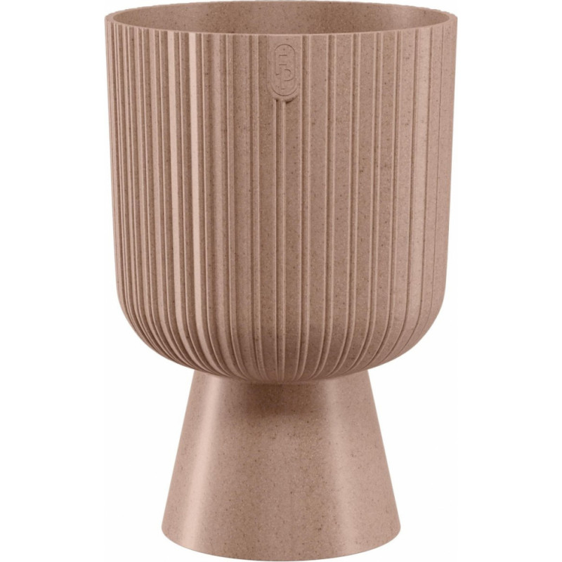 Form Plastic Puķu pods Keli Mika 14cm, Eco Wood brūns