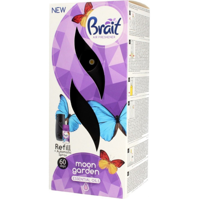 Brait Gaisa atsvaidzinātājs-dozators 250ml Brait Moon Garden