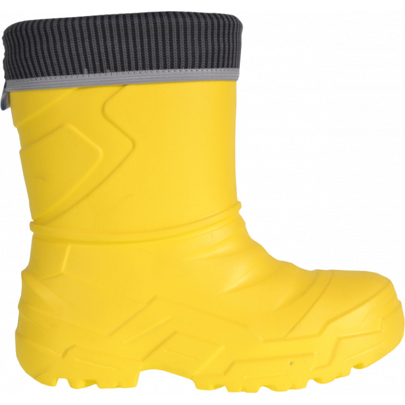 Fagum-Stomil Zābaki EVA Milanek dzelteni 29 izm. ar silto zeķi