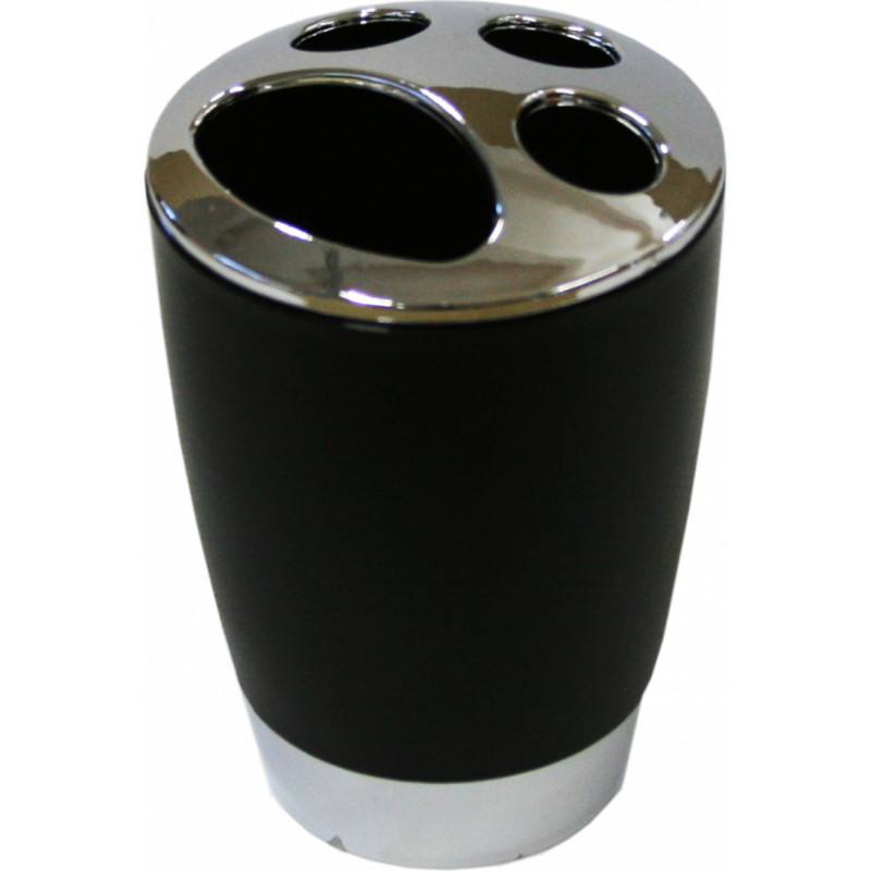 Besk Zobu birstes trauks melns, plastmasas