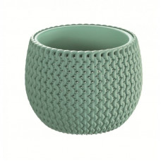 Prosperplast Puķu pods Splofy Bowl 11x14cm, zaļš