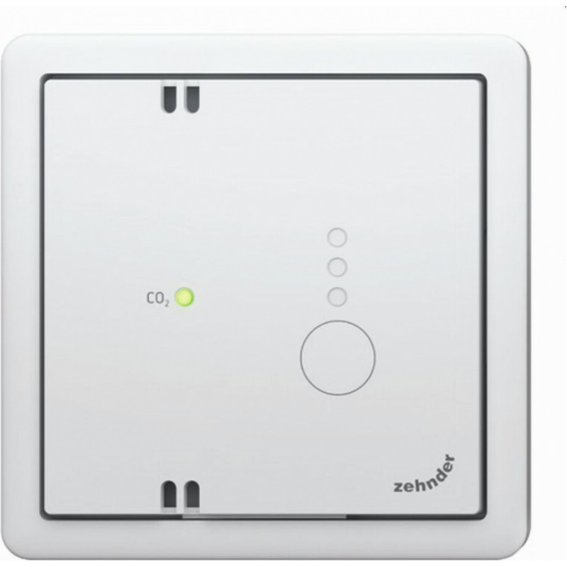 Zehnder CO₂ Sensors V67 uzstādīšanai uz sienas virsmas