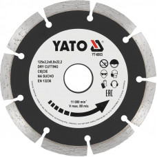 Yato Dimanta Griešanas Disks Sausai Griešanai 125mm YT-6003 YATO