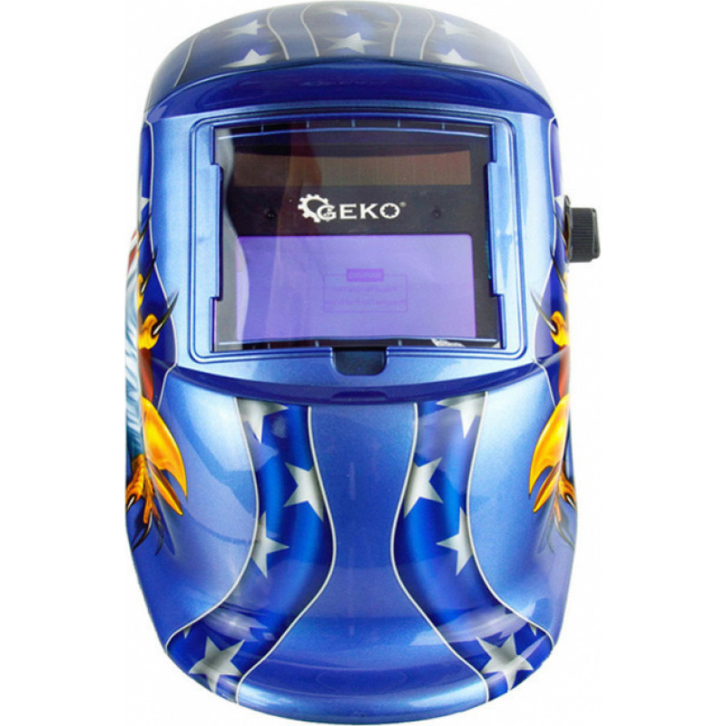 Geko Metinātāja maska PROFI-EAGLE, automātisks filtrs Geko