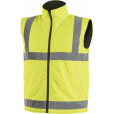 Hogert Augstas redzamības izolēta veste, dzeltena XL, ūdensizturīga, HT5K245-XL, HOGERT