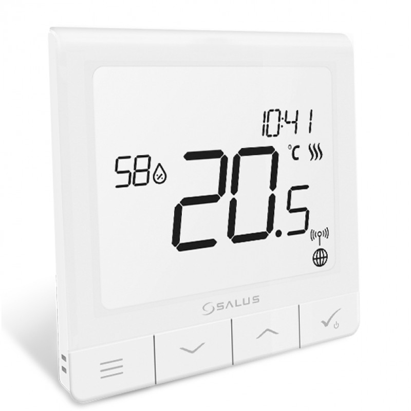 Salus Controls termostats Quantum SQ610 230V, programmējams, balts