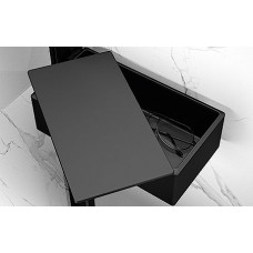 Huppe piederumu kastīte ar vāku Select +, matt silver