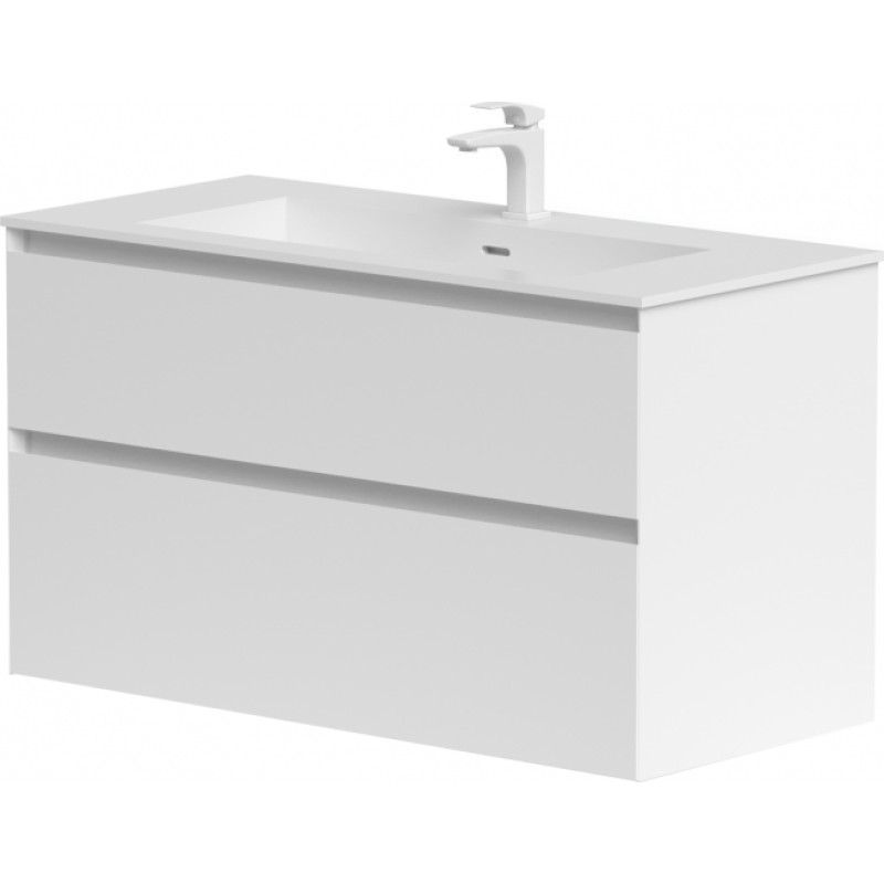 Kame izlietnes skapītis Loft, 790x460 mm, h=560 mm, 2A, matēts balts