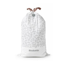 Brabantia atkritumu tvertnes ieliktņi L, 40-45l, 40 maisi rullītī, balts