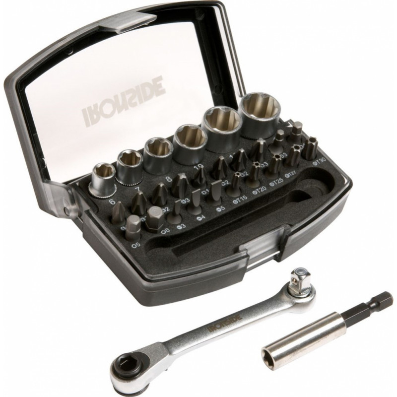 Ironside Skrūvgriežņa uzgaļu komplekts Ironside 29-daļas - gab.
