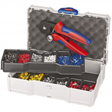Knipex Antgalių presavimo replės su antgaliais KNIPEX 97 90 09