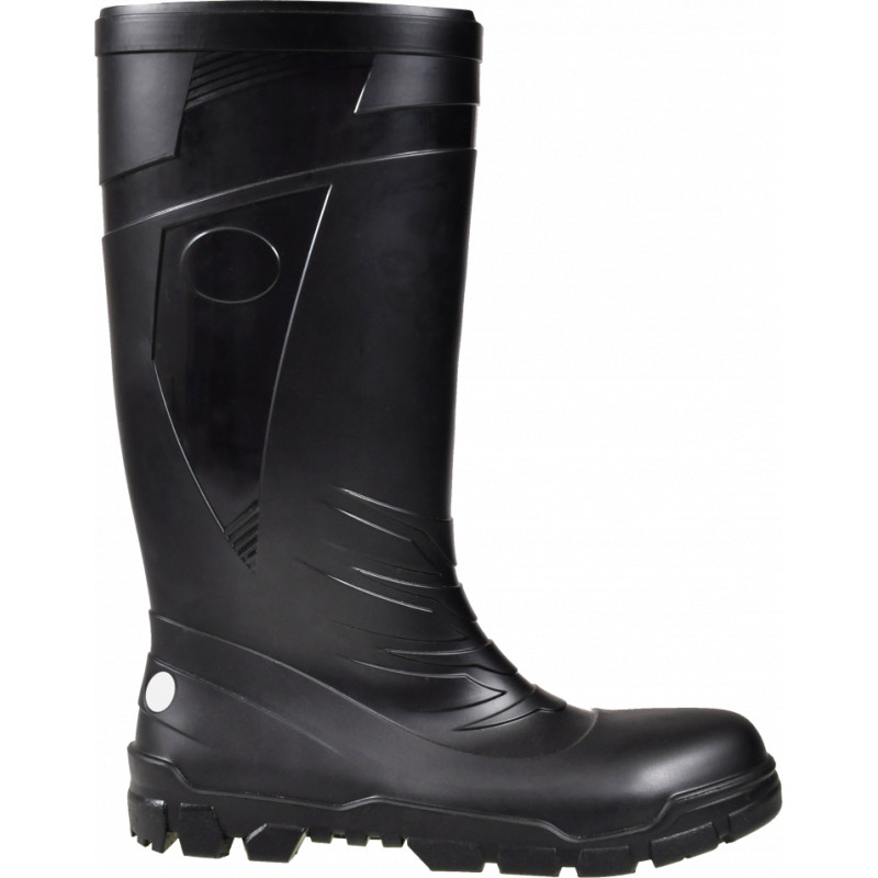 Fagum-Stomil Zābaki PVC S5 38cm 48 izm. mēt. zole, aizsargāts purngals