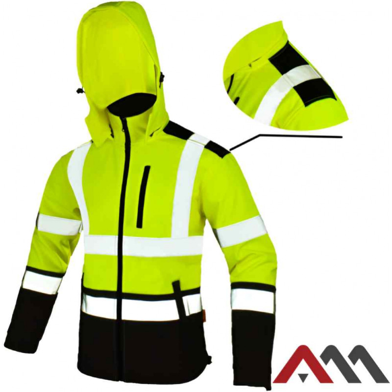 Art.master Jaka Softref Softshell dzeltena XL