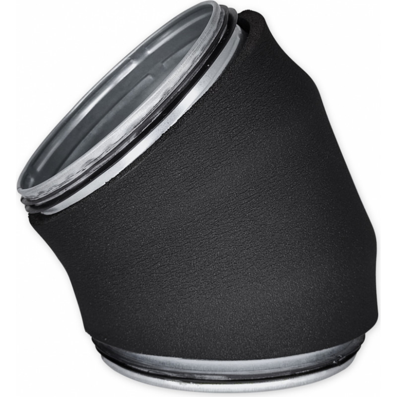 Europlast izolēts līkums metāla, 45°- Ø200mm ar gumijām, izolācija 9mm