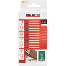Kreator Kaltiņu komplekts kokam (12gab.) KREATOR KRTH23602