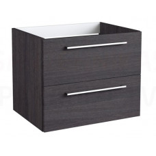 Kame izlietnes skapītis Gama, 590x445 mm, h=500 mm, 2A, black oak