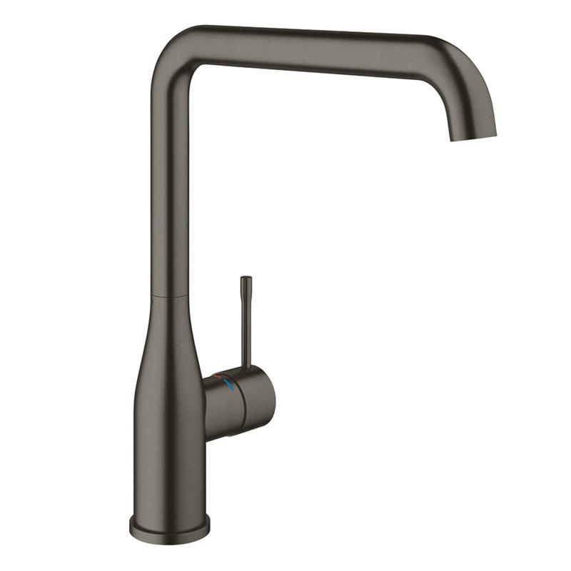 Grohe virtuves izlietnes maisītājs Essence, brushed hard graphite