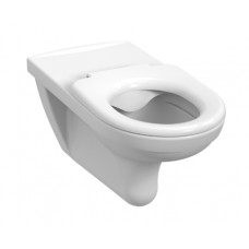 Jika pods Deep rimless, stiprināms pie sienas, 360x700 mm, pagarināts, balts