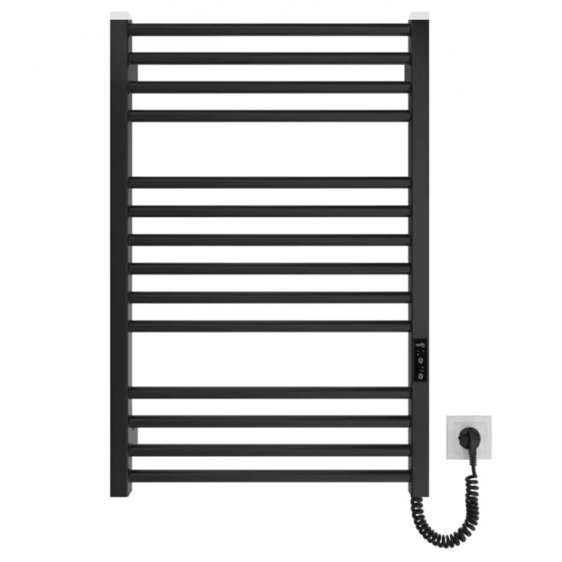 Mario elektriskais dvieļu žāvētājs HF Derby, 770х530 mm, tērauds, matēts melns