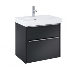 Jika izlietnes skapītis ar izlietni Pure, 625x440 mm, h=540 mm, 2A, matēts melns