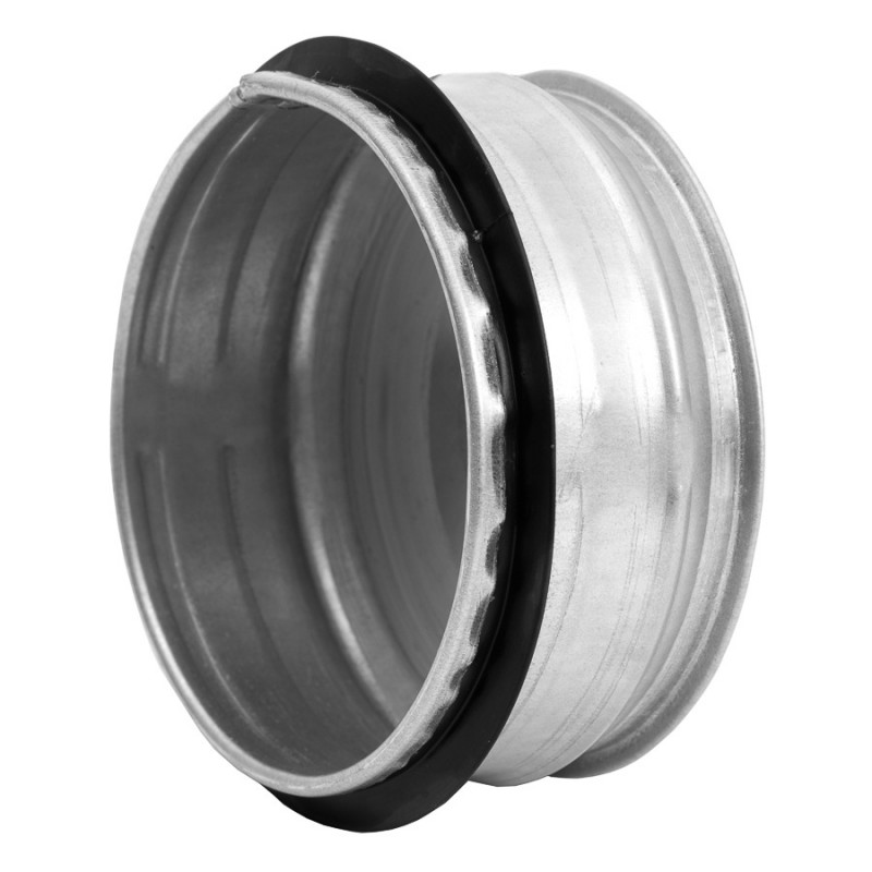 Europlast gala nosegs metāla, Ø180mm ar gumijām