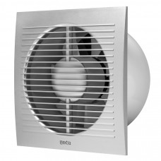 Europlast elektroventilators E-EXTRA, Ø150mm ar taimeri, mitruma sensoru, sudraba