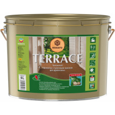 Eskaro Terrace Eļļa uz šķīdinātāju bāzes koka virsmas aizsardzībai, bezkrāsaina, 9L