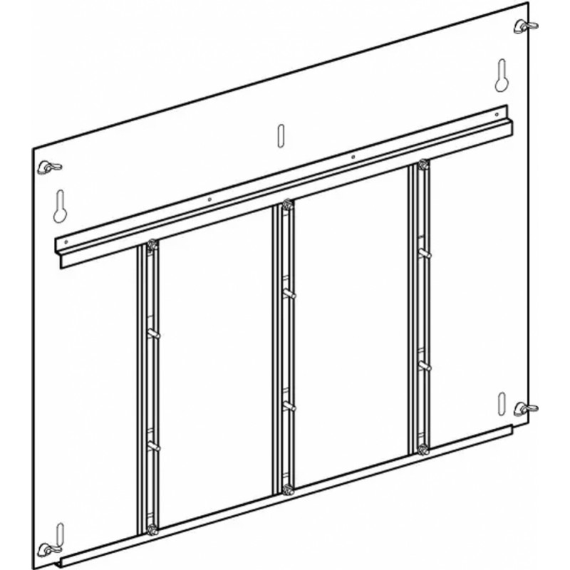 Uponor Vario sadalītaja skapja aizmugure OW 750x730 - gab.