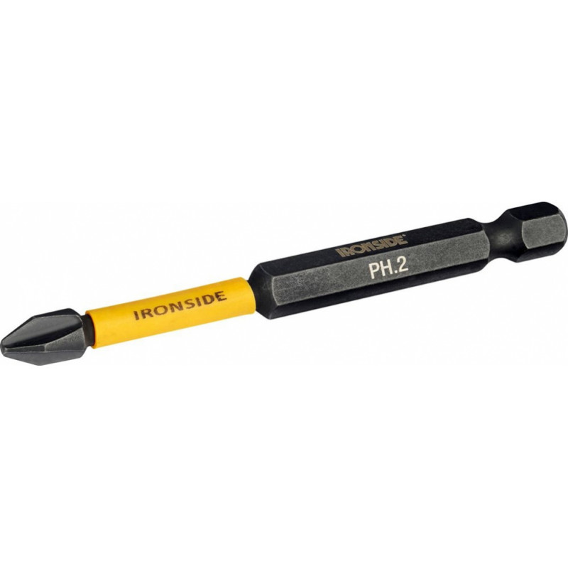 Ironside Skrūvgriežņa uzgalis Ironside PH2x75mm impact 2gab. - gab.