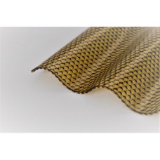 Profilētā polikarbonāta loksne DIAMOND SINUS 2,8 mm 1.045x6m, bronza / gab.