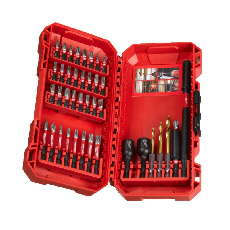 Milwaukee Accessories 40 daļīgs triecienuzgaļu komplekts MILWAUKEE SHW