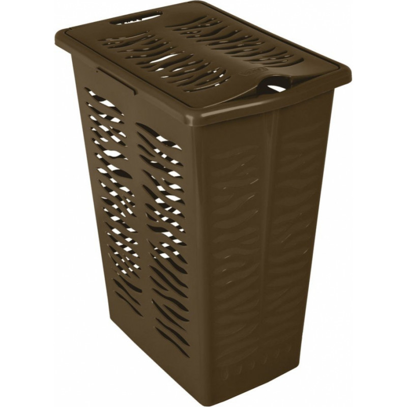 Branq Veļas grozs 30L Zebra brūns