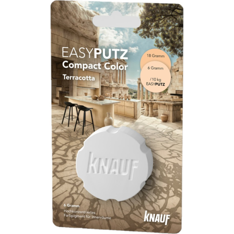 Knauf Compact Color Granulēts krāsas pigments, terakota, 6g
