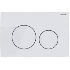 Geberit taustiņš Delta20, 246x164 mm, spīdīgs balts