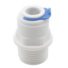 Ūdens Būve Pāreja ar vītni RO 1/4 Tub x 1/2āv