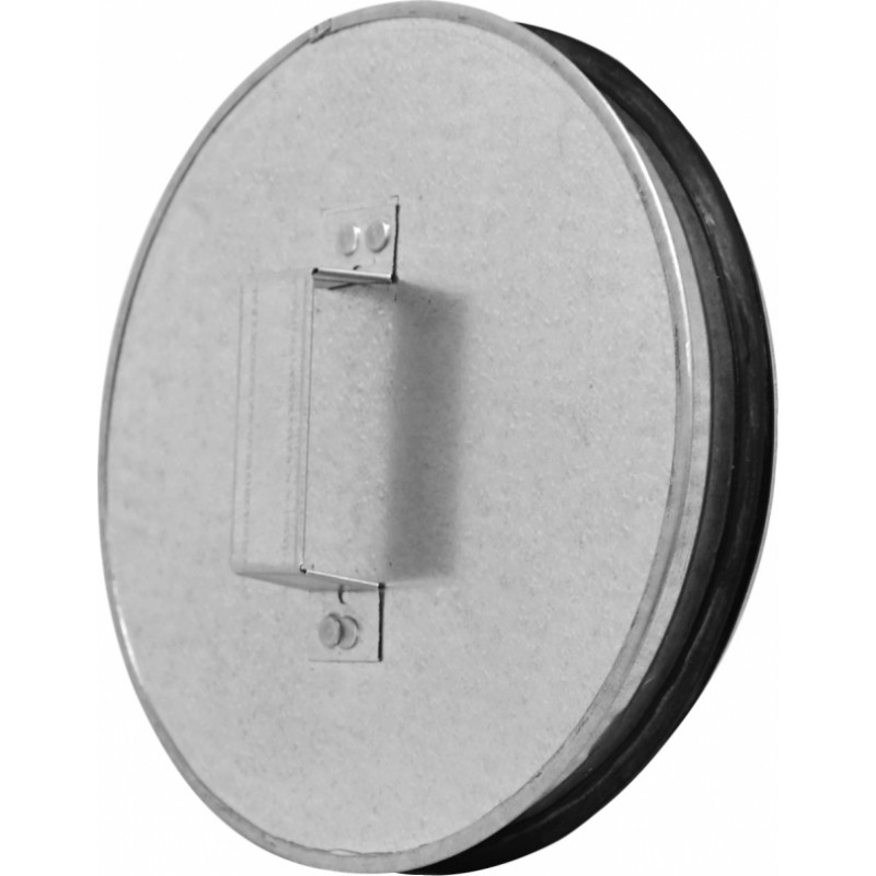 Europlast noslēgvāks gaisa vadiem ar rokturi, metāla, Ø150mm, ar gumiju