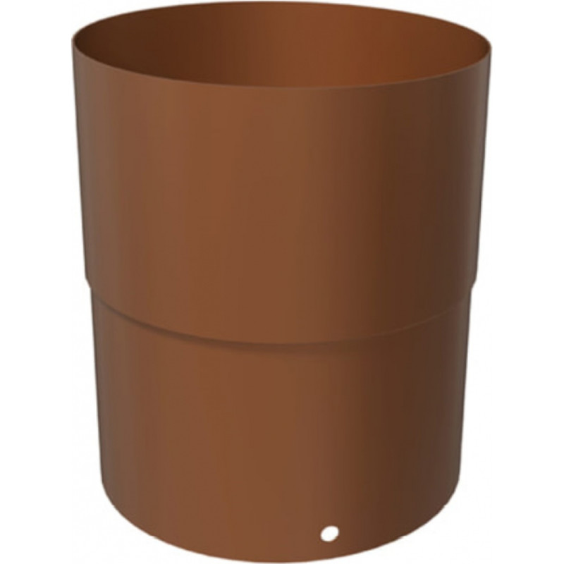 Bud-Masz VT Notekcaurules savienojums 87mm, RAL3005/ķiršu sarkans