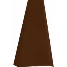 Balex Metal Ārējā skārda palodze 100x2000mm, 0.45mm, 8017/ Šokolādes brūna