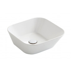Simas Wave izlietne 42x42xh16.5cm, kvadrātformas, uz virsmas, balta - gab.