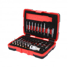Ks Tools 34 gabalu nolūzušu skrūvju izskrūvētāju komplekts KS TOOLS 1/4