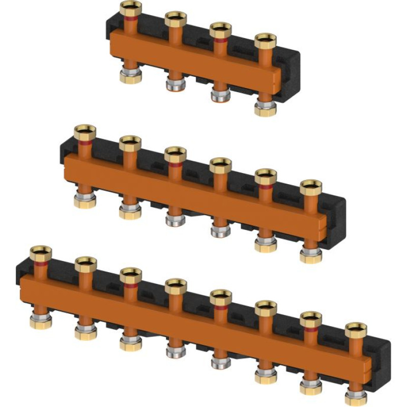 Apkures kolektors, 2 loki , ar izolāciju (≤70kW),