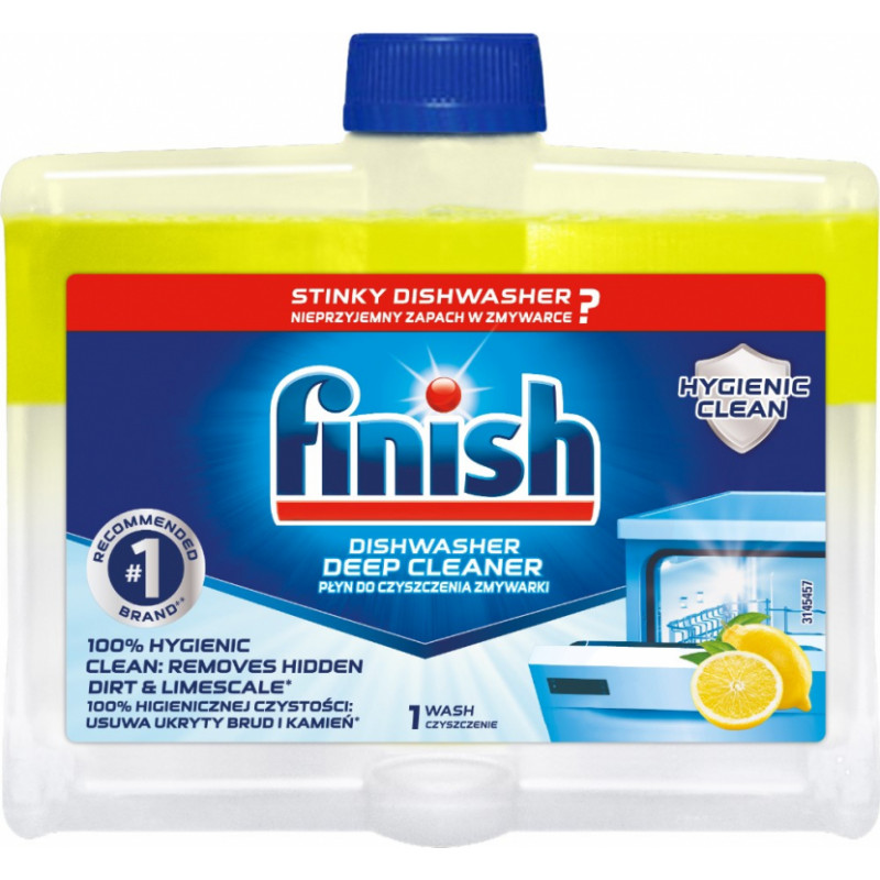 Finish Tīrītājs Finish trauku mazg.automātiem Lemon 250ml