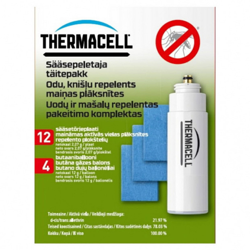 Thermacell Repelenta no odiem papildinājums THERMACELL