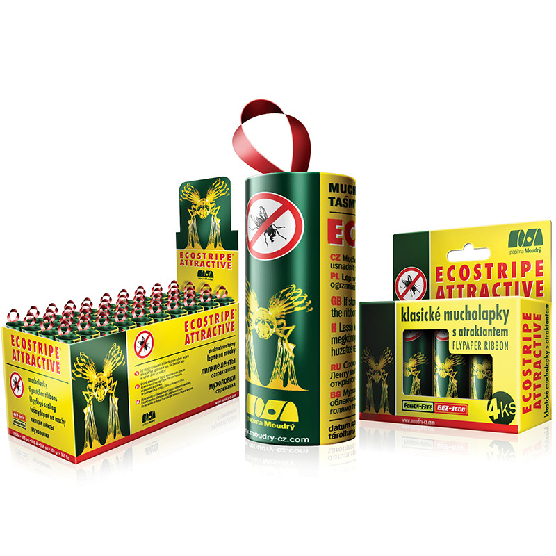 AES EcoStripe Attractive mušpapīrs (1gab.)